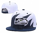 Seahawks Team Logo White Adjustable Hat GS,baseball caps,new era cap wholesale,wholesale hats